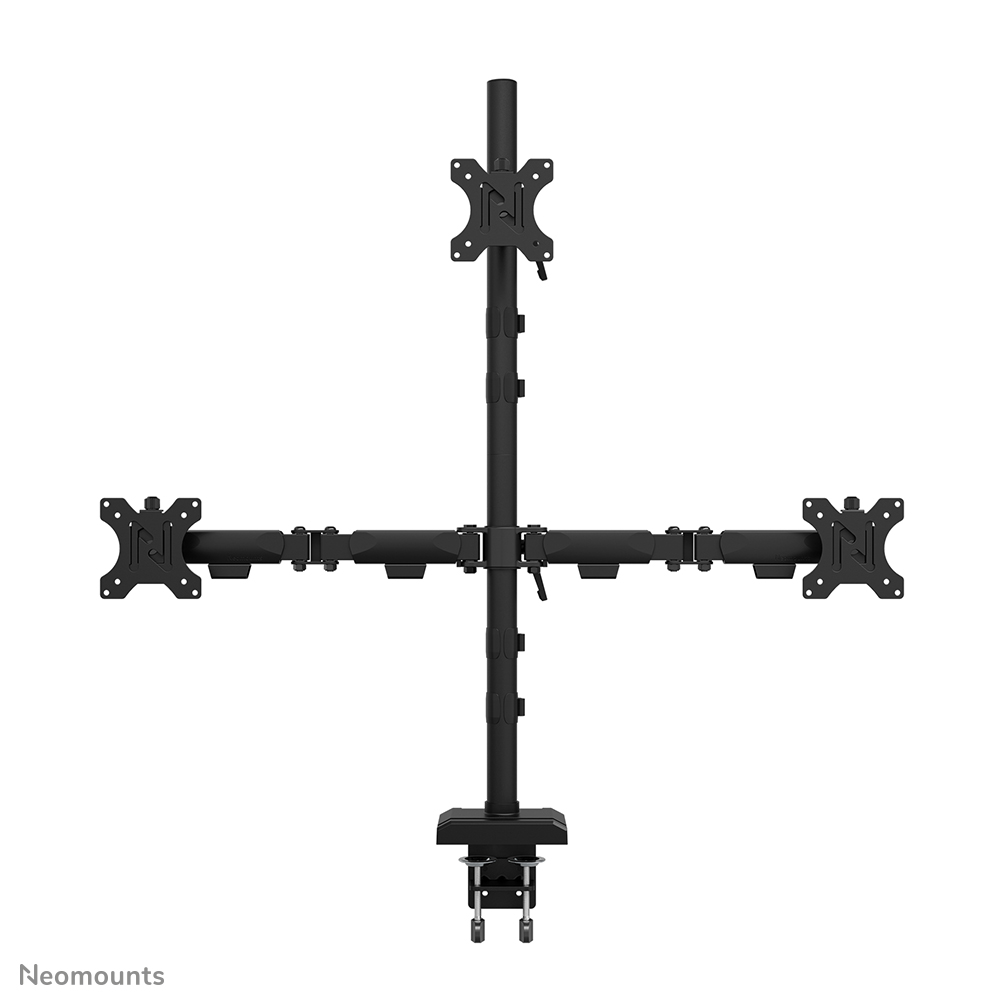 Neomounts DS60-600BL2-1 Soporte de monitor triple 10-32"